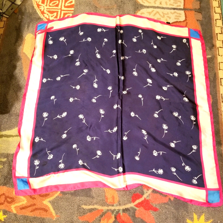 Vintage Silk Scarf Vintage Silk Scarf